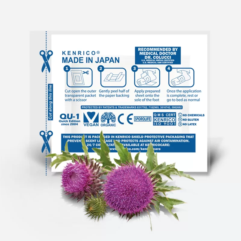 Cerotto Kenrico Quick Edition QU-1 (10 pz.) per il fegato - immagine 2