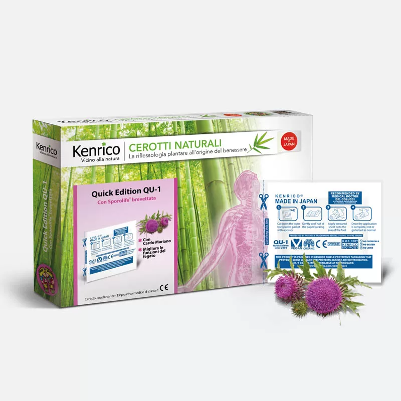 Cerotto Kenrico Quick Edition QU-1 (10 pz.) per il fegato